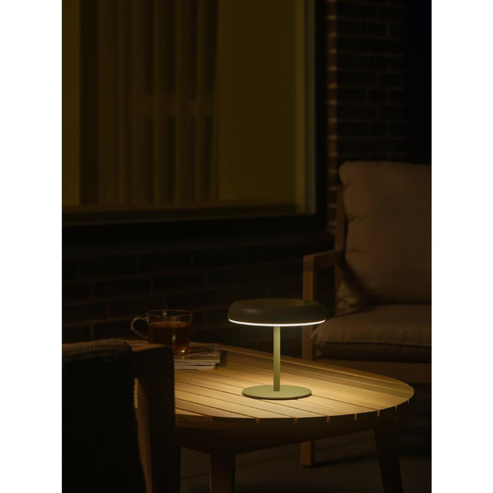 Nordlux Elmer Solar Outdoor Battery Light Green Nordlux