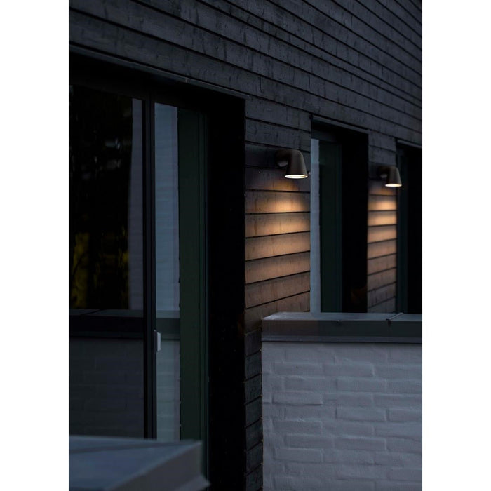 Nordlux Front Single Outdoor Wall Light Black Nordlux