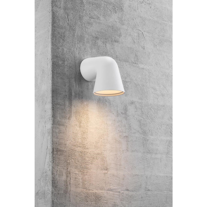 Nordlux Front Single Outdoor Wall Light White Nordlux