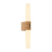 Nordlux Helva Double Basic Indoor Wall Light Wood Foil Nordlux