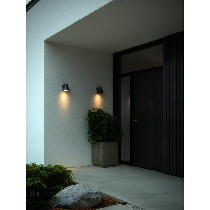 Nordlux Kyklop Cone Outdoor Wall Light Black Nordlux