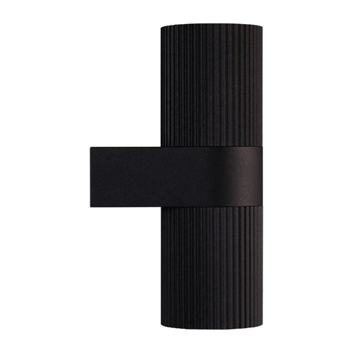 Nordlux Kyklop Ripple Outdoor Wall Light Black Nordlux