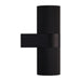Nordlux Kyklop Ripple Outdoor Wall Light Black Nordlux