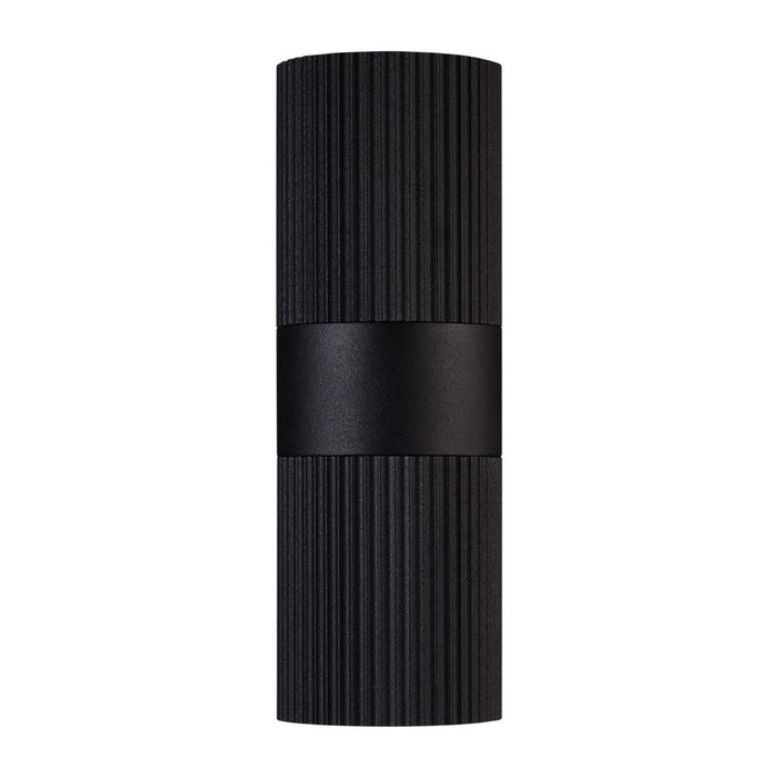 Nordlux Kyklop Ripple Outdoor Wall Light Black Nordlux