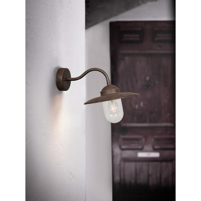Nordlux Luxembourg Outdoor Wall Light Rust Nordlux