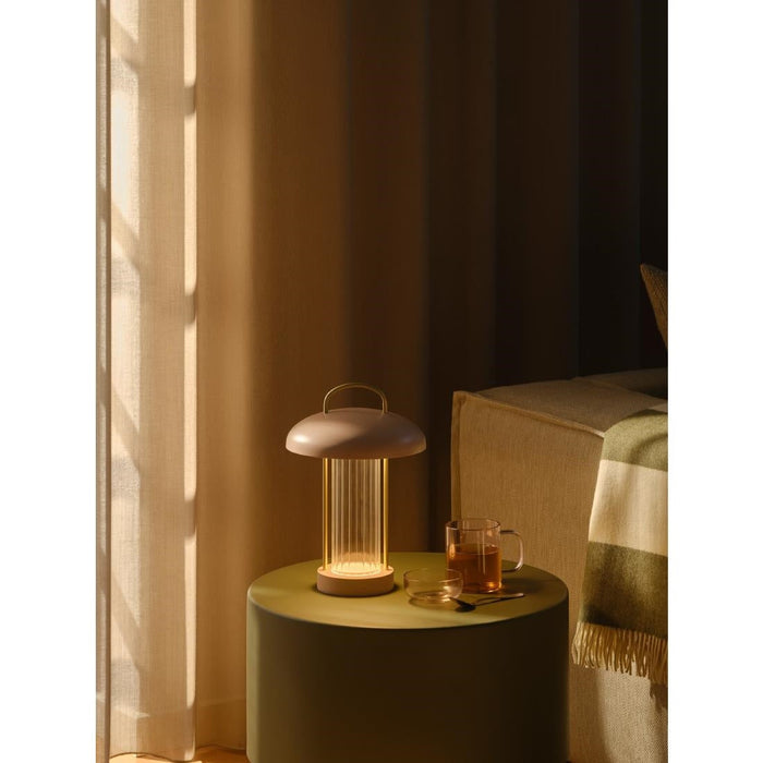 Nordlux Mirano Portable Indoor Table Lamp Dusty Rose Nordlux