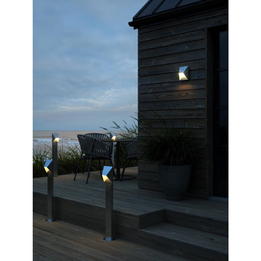 Nordlux Pontio 15 Outdoor Wall Light Galvanised Nordlux
