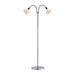 Shade diameter: 120mm. Material: Metal & Glass