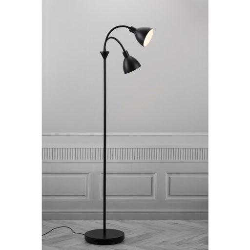 Nordlux Ray Double Floor Lamp Black Nordlux