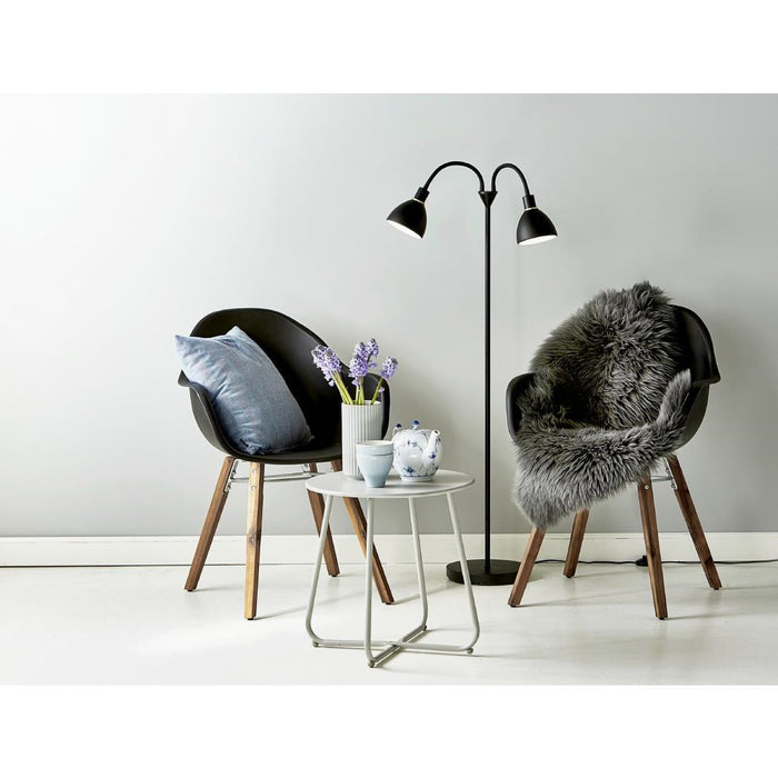 Nordlux Ray Double Floor Lamp Black Nordlux