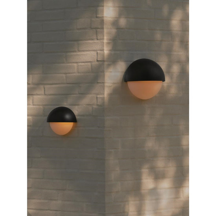 Nordlux Scorpius Maxi Round Outdoor Wall Light Black Plastic Nordlux