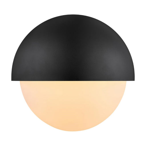 Nordlux Scorpius Round Outdoor Wall Light Black Plastic Nordlux