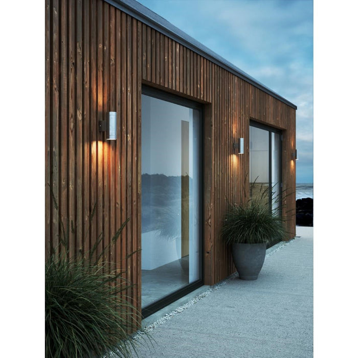Nordlux Tin Maxi Double Outdoor Wall Light Galvanised Nordlux