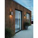 Nordlux Tin Maxi Double Outdoor Wall Light Galvanised Nordlux