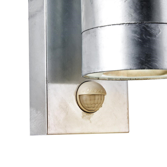 Nordlux Tin Maxi Sensor Outdoor Wall Light Galvanised Nordlux