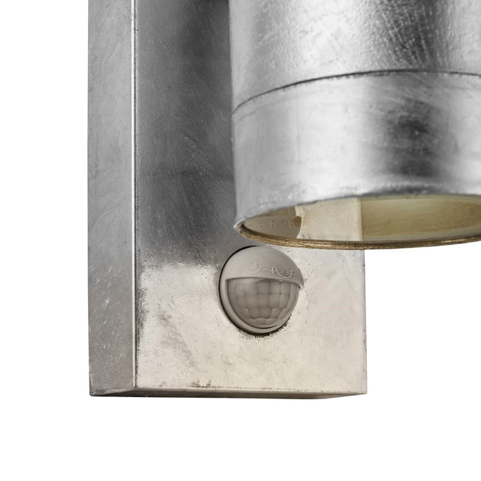 Nordlux Tin Maxi Double Sensor Outdoor Wall Light Galvanised Nordlux