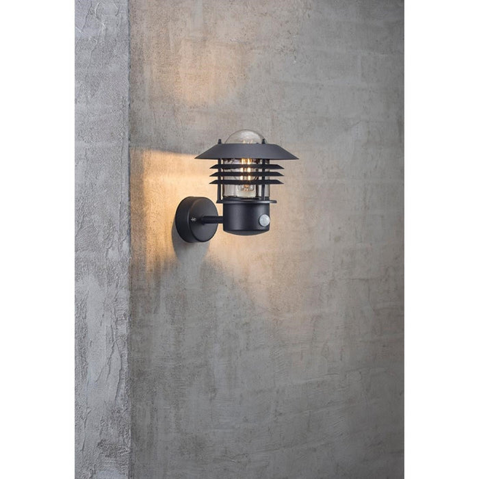 Nordlux Vejers Sensor Outdoor Wall Light Black Nordlux