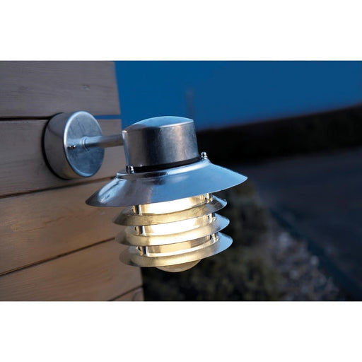 Nordlux Vejers Down Outdoor Wall Light Galvanised Nordlux