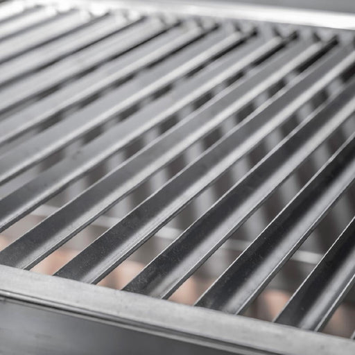 Pujadas Countertop Open Grill with V-Shaped Bars and Refractory Base 8581001B Pujadas