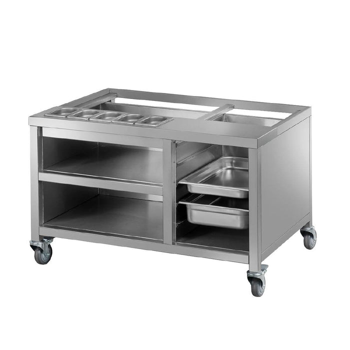 Pujadas Robata Grill with Mobile Cabinet 8582010B Pujadas