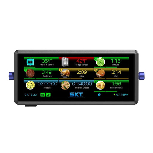 6.8" touchscreen. USB. Up to 96 channels