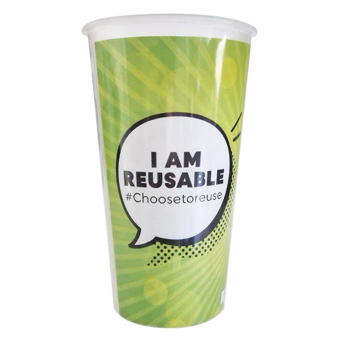 Reusable Cup. CE Marked. Pint to Brim