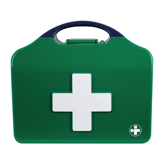 HSE 10 Person First Aid Kit with Small Aura3 Box Green Reliance Medical