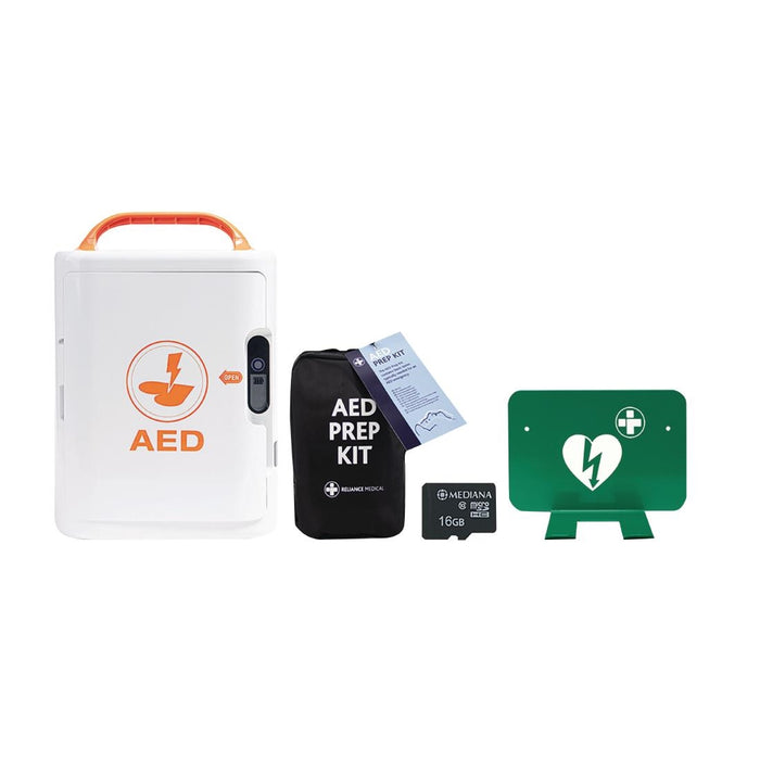 Includes SD Card, Bracket and AED Prep Kit