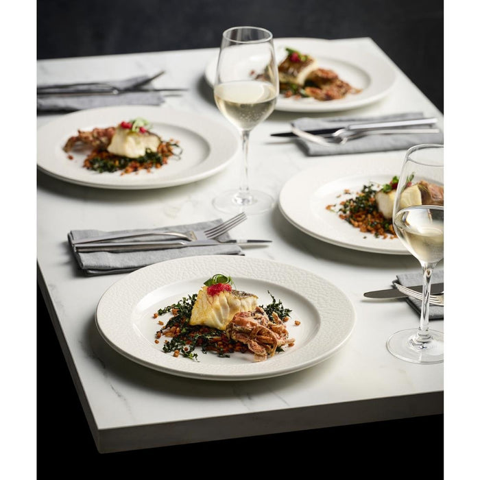Churchill Viana Plates White 210mm (12 Pack) Churchill Super Vitrified