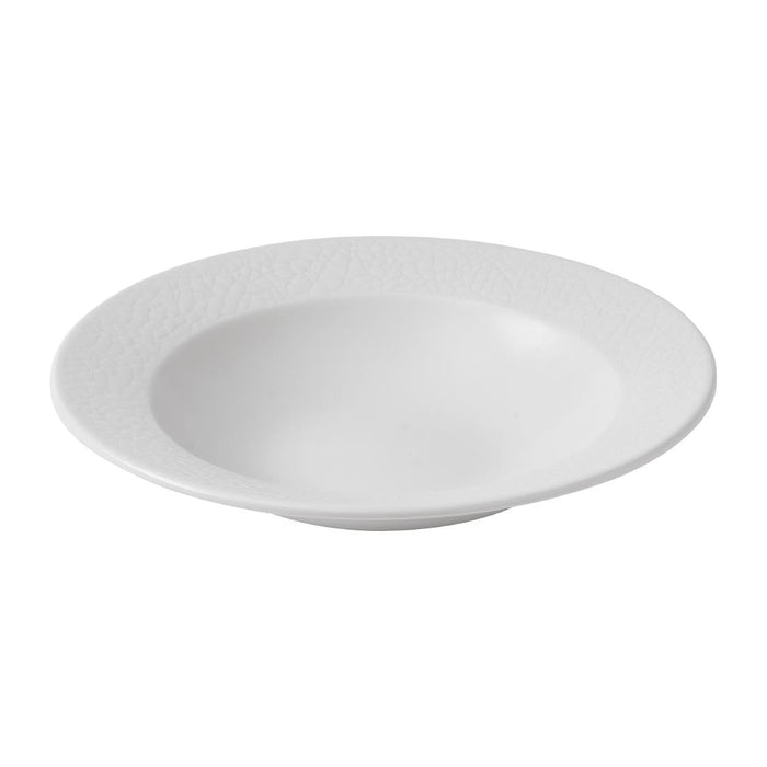 Churchill Viana Rimmed Bowls White 249ml (12 Pack) Churchill Super Vitrified