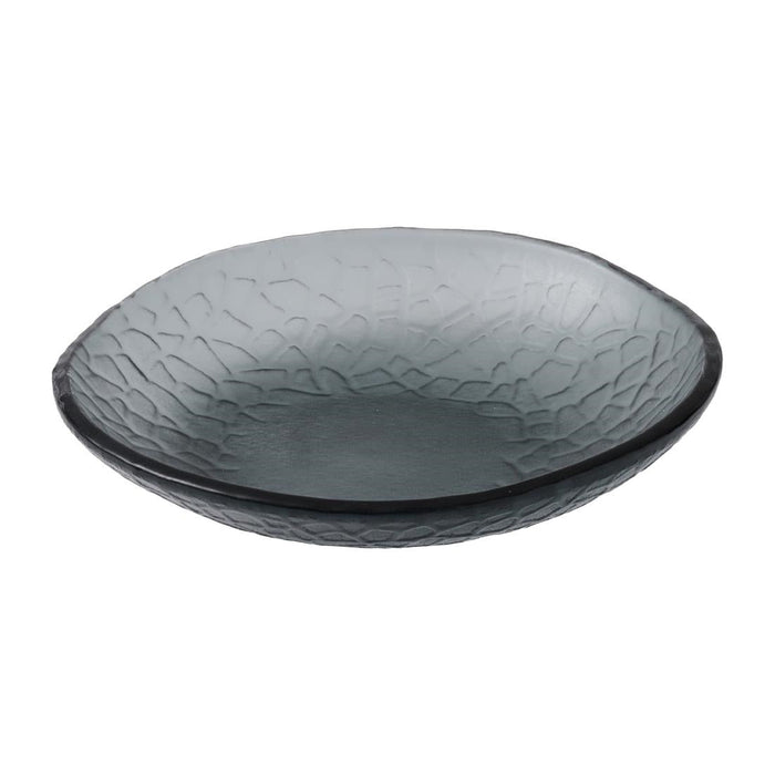 Churchill Viana Organic Glass Bowls Dusk 170mm (6 Pack) Churchill
