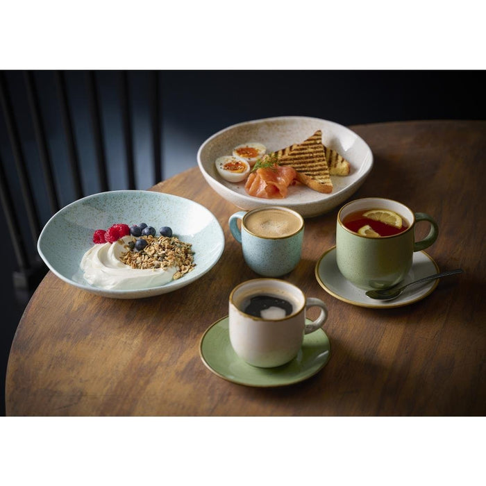 Churchill Stonecast Natural Organic Platters Nutmeg Cream 260x150mm (6 Pack) Churchill Super Vitrified