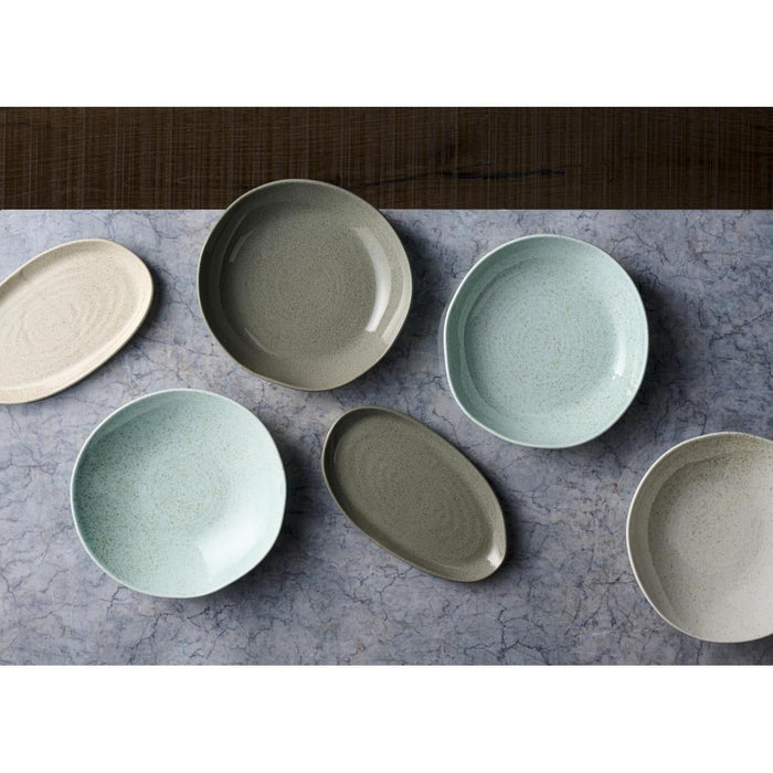 Churchill Stonecast Natural Organic Deep Bowls Barley White 250mm (6 Pack) Churchill Super Vitrified