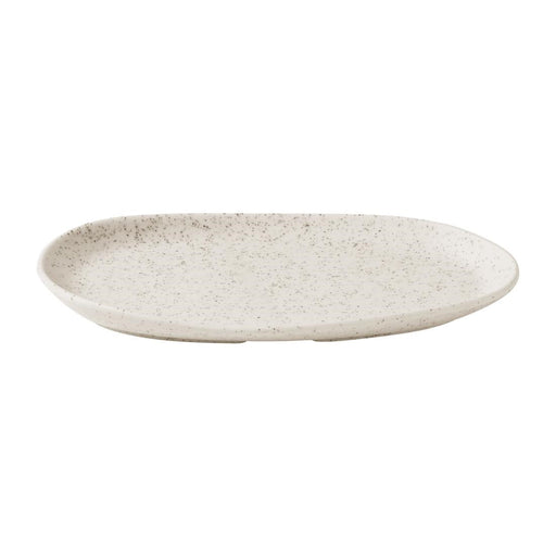 Churchill Stonecast Natural Organic Platters Barley White 260x150mm (6 Pack) Churchill Super Vitrified