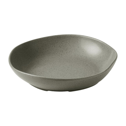 Churchill Stonecast Natural Organic Deep Bowls Peppercorn Grey 250mm (6 Pack) Churchill Super Vitrified