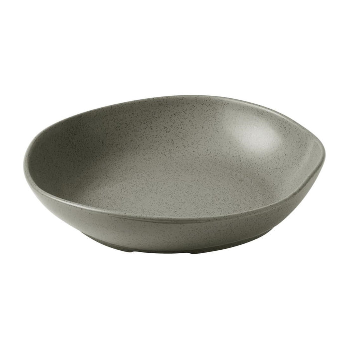 Churchill Stonecast Natural Organic Deep Bowls Peppercorn Grey 250mm (6 Pack) Churchill Super Vitrified