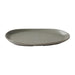 Churchill Stonecast Natural Organic Platters Peppercorn Grey 260x150mm (6 Pack) Churchill Super Vitrified