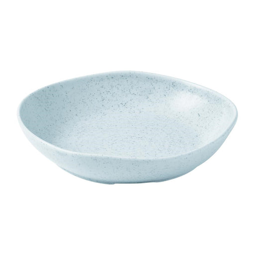 Churchill Stonecast Natural Organic Deep Bowls Duck Egg Blue 250mm (6 Pack) Churchill Super Vitrified