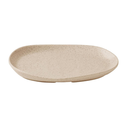 Churchill Stonecast Natural Organic Platters Nutmeg Cream 260x200mm (6 Pack) Churchill Super Vitrified