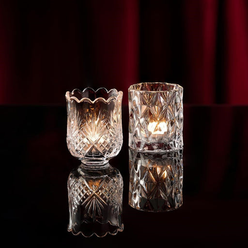 Artis Tealight Holders Diamond 70x75mm (6 Pack) Artis