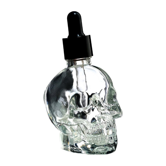 Glass bottle with plastic dropper. Capacity: 60ml. 2.1oz