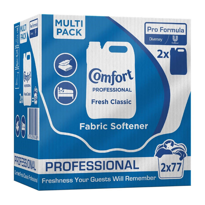 Comfort Pro-Formula Fabric Softener Fresh 4.8Ltr (2 Pack) Pro-Formula