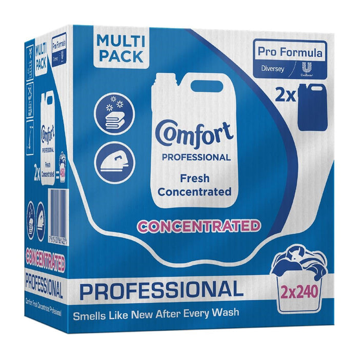 Comfort Pro-Formula Concentrated Fabric Softener Fresh 4.8Ltr (2 Pack) Pro-Formula