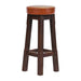 Everyday Wessex Dark Walnut High Stool with Bison Tan Seat (2 Pack) Everyday