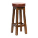 Everyday Wessex Vintage High Stool with Bison Espresso Seat (2 Pack) Everyday
