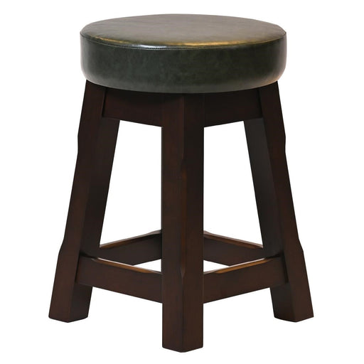 Everyday Wessex Dark Walnut Low Stool with Bison Cedar Seat (2 Pack) Everyday