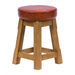 Everyday Wessex Weathered Oak Low Stool with Bison Tan Seat (2 Pack) Everyday