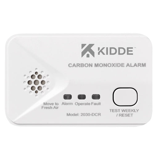 Ten-year sensor life. Includes two AA alkaline batteries