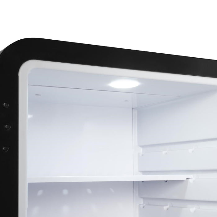 Corby Radley 40Ltr Solid Door Minibar Black Corby