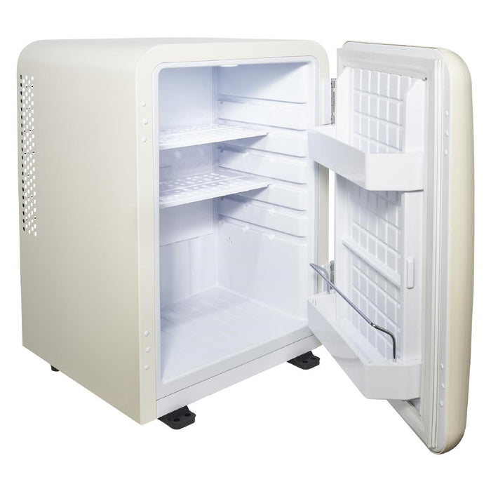 Corby Radley 40Ltr Solid Door Minibar Cream Corby